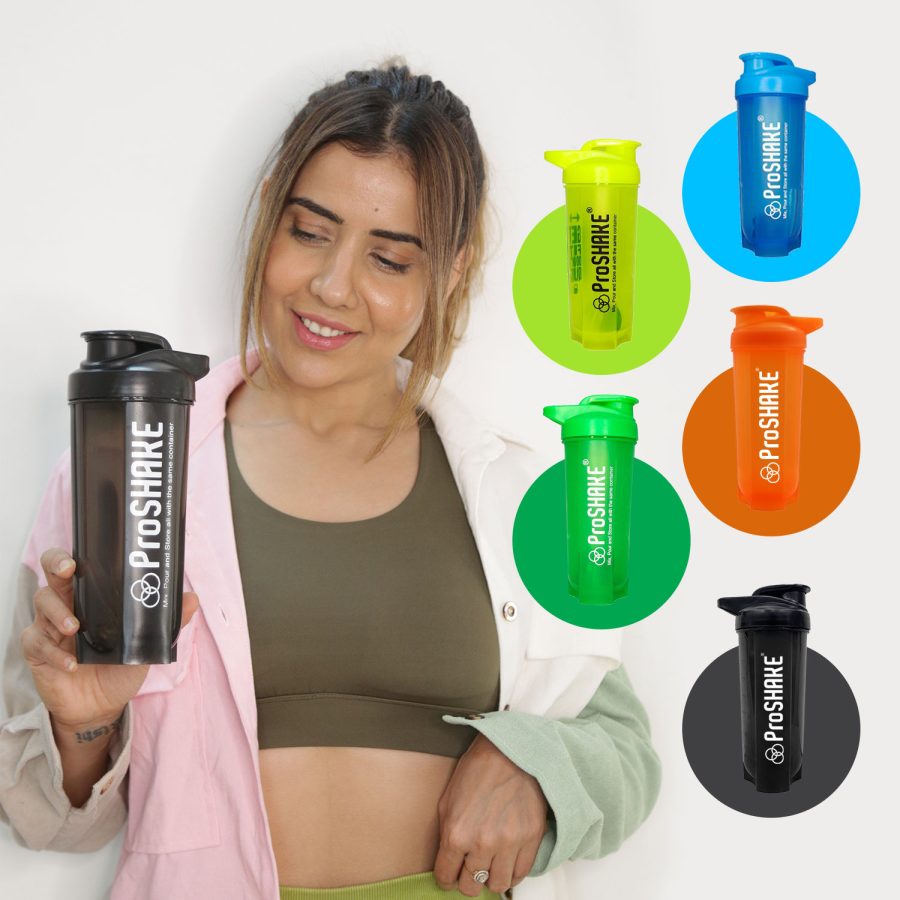 ProSHAKE Protein Gym Shaker Bottle