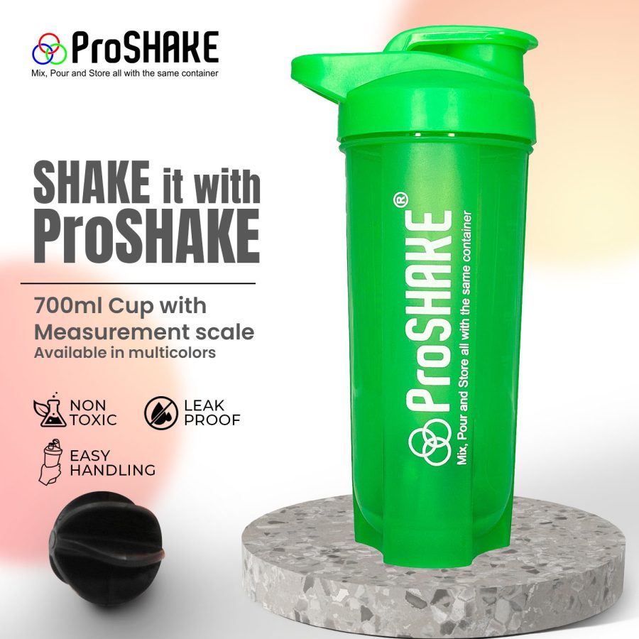 ProSHAKE Protein Gym Shaker Bottle