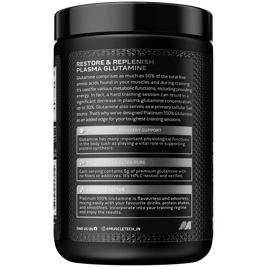 MUSCLETECH™ PLATINUM 100% GLUTAMINE