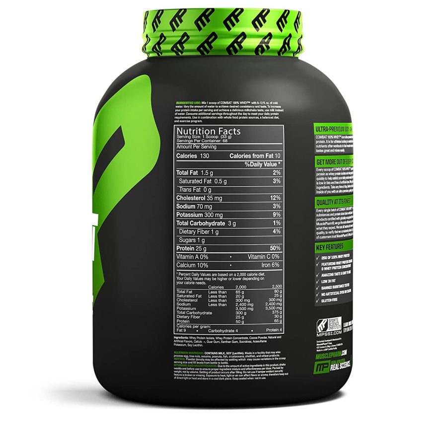 MusclePharm Combat Whey Protein Powder