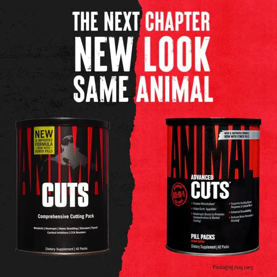 Universal Nutrition Animal Cut - 42 Packs