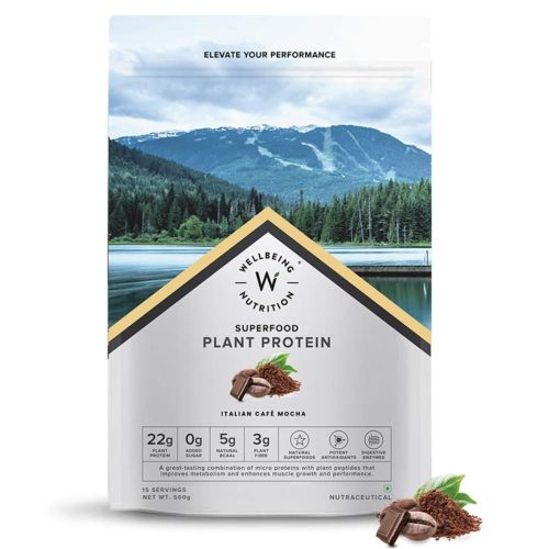 Wellbeing Nutrition Organic Vegan Plant Protein Isolate
