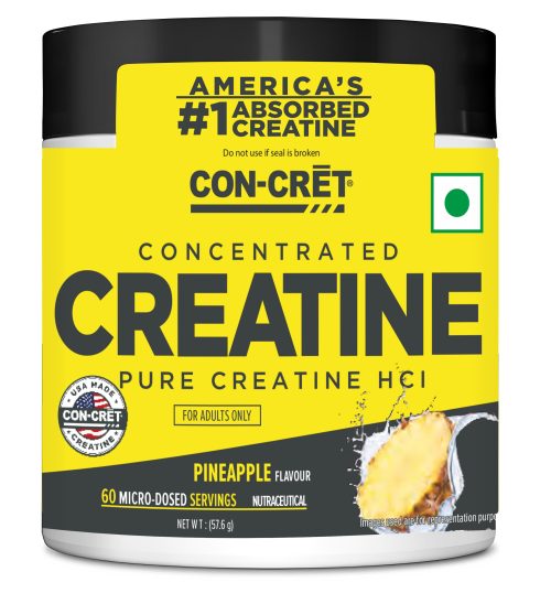 Con-Cret Creatine HCL – Ultra-Pure & Concentrated Muscle Strength Formula