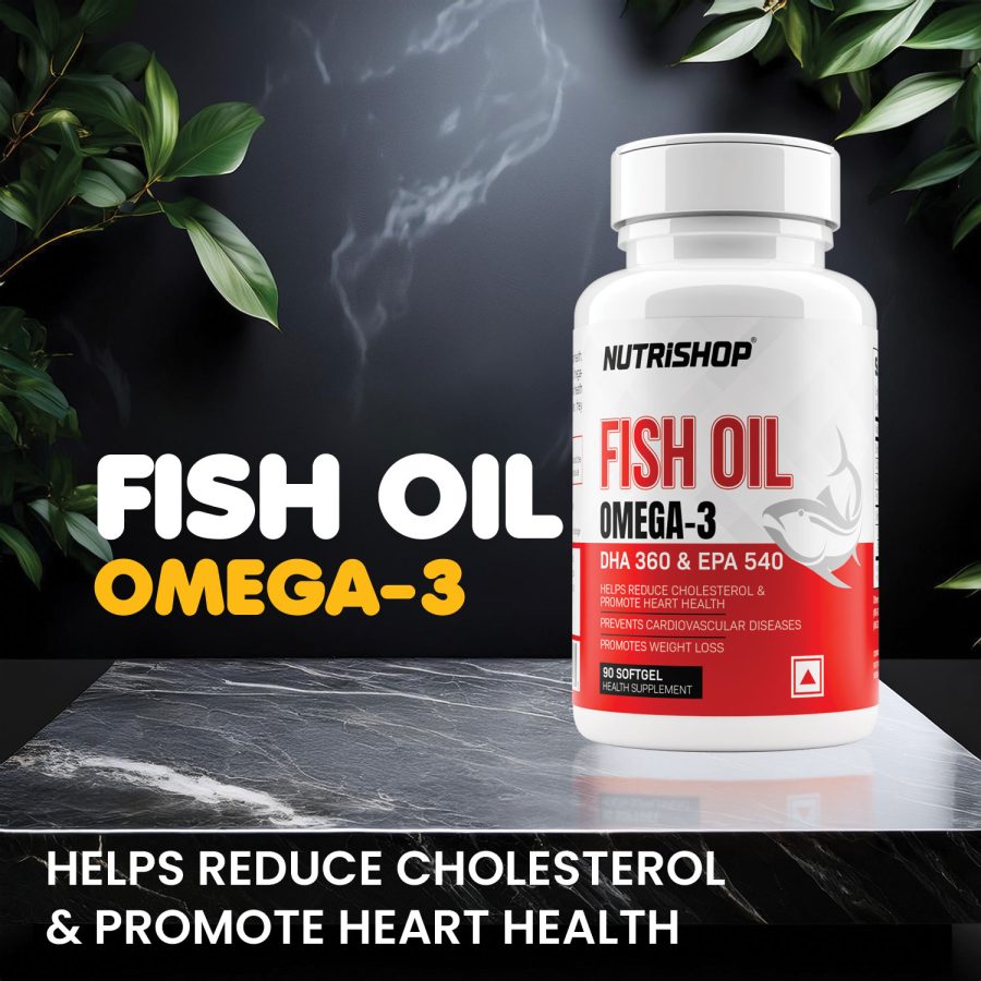 Nutrishop Fish Oil Omega 3 Supplements