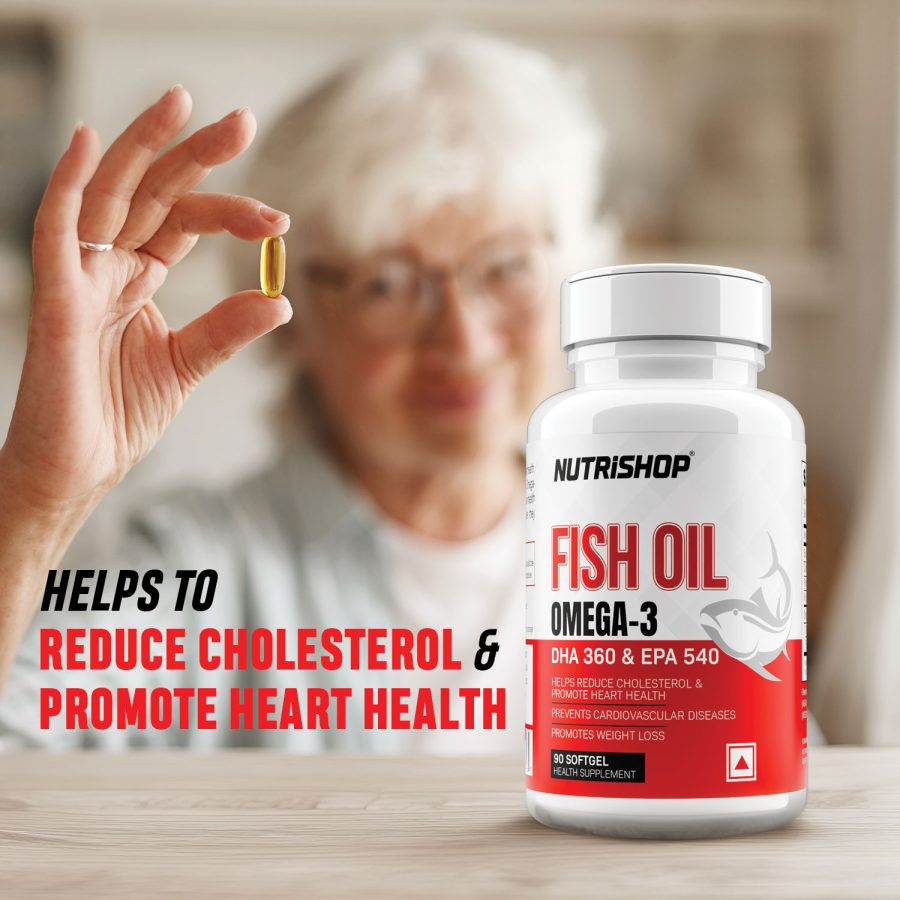 Nutrishop Fish Oil Omega 3 Supplements