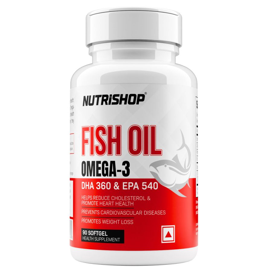 Nutrishop Fish Oil Omega 3 Supplements