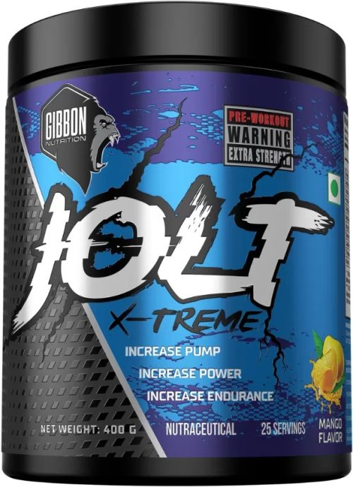 Gibbon JOLT | X-Treme Pre-Workout | 400 Gms | 25 Servings