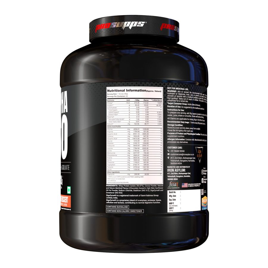 Buy Prosupps Alpha Iso Premium Whey Isolate