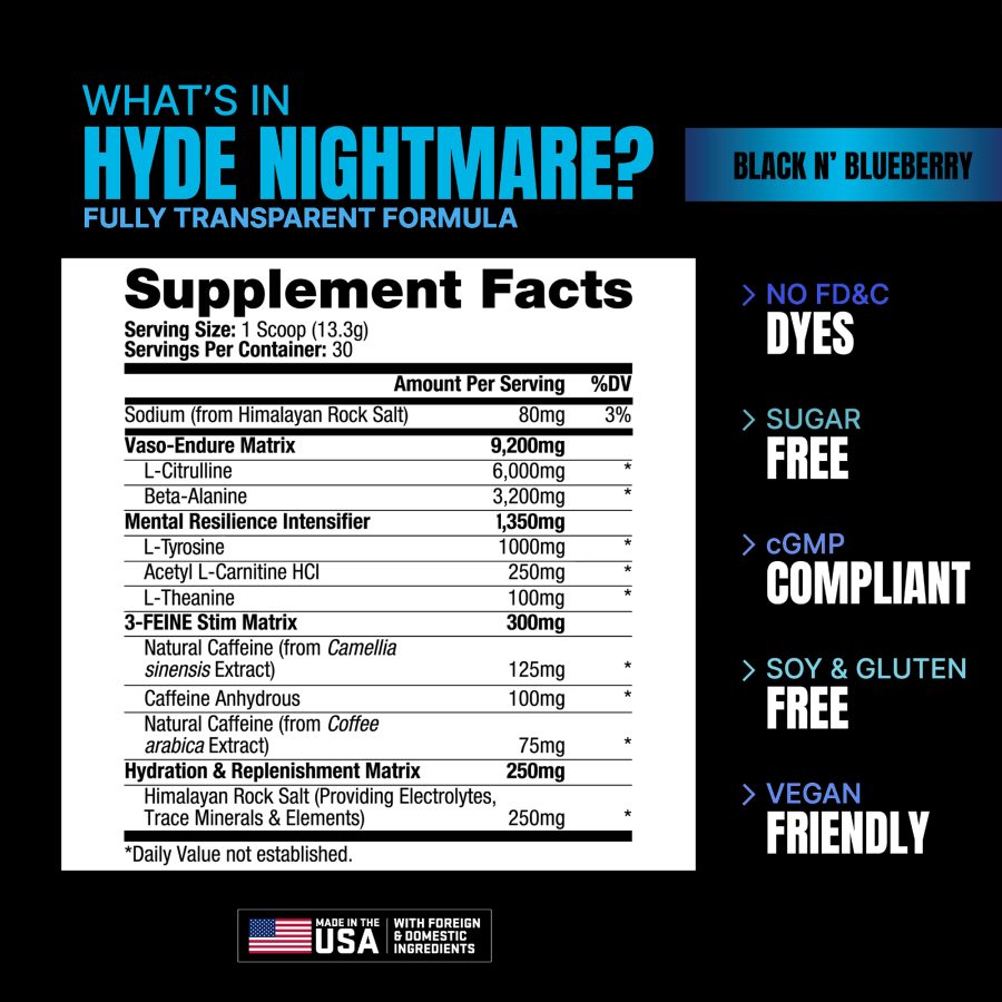 ProSupps Hyde Nightmare - 399 gm