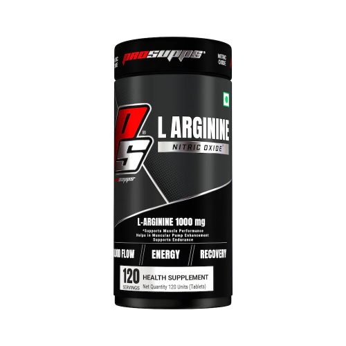 Prosupps L-arginine 1000mg, Nitric Oxide Booster [120 Tablets]