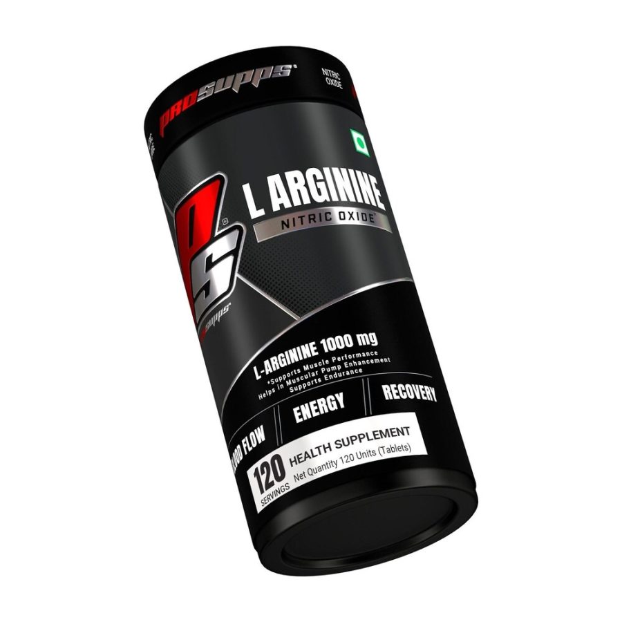 Prosupps L-arginine 1000mg, Nitric Oxide Booster [120 Tablets]