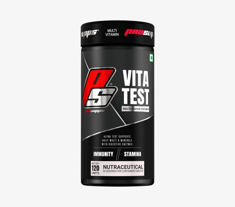 ProSupps Vita Test Men's Multivitamin + Testosterone Booster, 120 Tablets