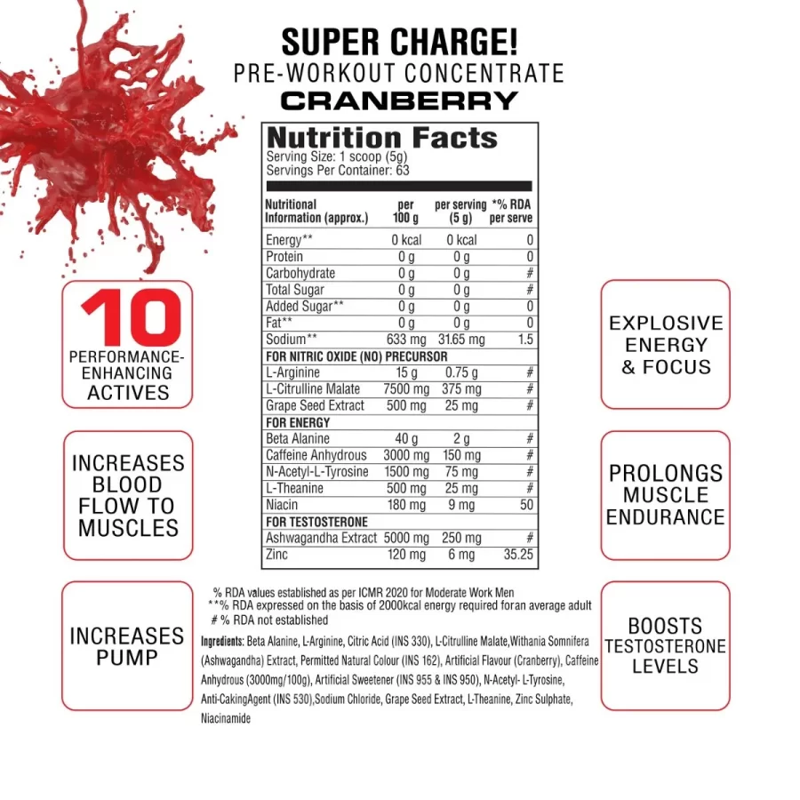 Labrada Super Charge Pre-Workout