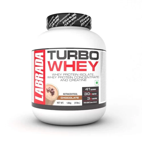 Labrada Turbo Whey - 1.81 Kg (3.9 Lb), Chocolate